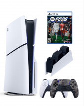Приставка Sony Playstation 5 slim 1 Tb+2-ой геймпад(камо)+зарядное+FC 26