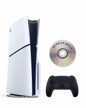 Приставка Sony Playstation 5 slim 1 Tb геймпад(черный)+Игра на диске Приставка Sony Playstation 5 slim 1 Tb геймпад(черный)+Игра на диске