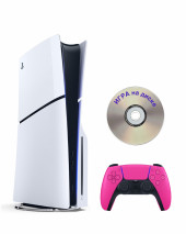 Приставка Sony Playstation 5 slim 1 Tb геймпад(розовый)+Игра на диске Приставка Sony Playstation 5 slim 1 Tb геймпад(розовый)+Игра на диске