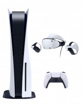 Игровая приставка Sony PlayStation 5 (3-ревизия)+Шлем Sony Playstation VR 2, 825 Гб Игровая приставка Sony PlayStation 5 (3-ревизия)+Шлем Sony Playstation VR 2, 825 Гб