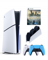 Приставка Sony Playstation 5 slim 1 Tb+2-ой геймпад(голубой)+зарядное+Хогвартс Приставка Sony Playstation 5 slim 1 Tb+2-ой геймпад(голубой)+зарядное+Хогвартс