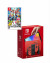 Игровая консоль Nintendo Switch OLED (Mario Red Edition)+Mario Smash Bros