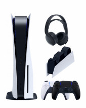 Игровая приставка Sony PlayStation 5 825 ГБ SSD, белый, комплект Игровая приставка Sony PlayStation 5 825 ГБ SSD, белый, комплект