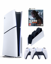 Приставка Sony Playstation 5 slim 1 Tb+2-ой геймпад(белый)+зарядное+Игра Один из нас 2 Приставка Sony Playstation 5 slim 1 Tb+2-ой геймпад(белый)+зарядное+Игра Один из нас 2