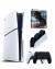 Приставка Sony Playstation 5 slim 1 Tb+2-ой геймпад(черный)+зарядное+Игра Один из нас 2