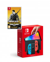 Игровая консоль Nintendo Switch OLED+Sniper Elite 3 Ultimate Edition Игровая консоль Nintendo Switch OLED+Sniper Elite 3 Ultimate Edition