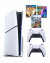 Приставка Sony Playstation 5 slim 1 Tb+2-ой геймпад+3 игры