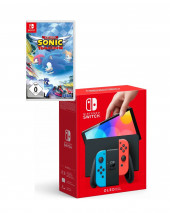 Игровая консоль Nintendo Switch OLED+Sonic Racing Игровая консоль Nintendo Switch OLED+Sonic Racing