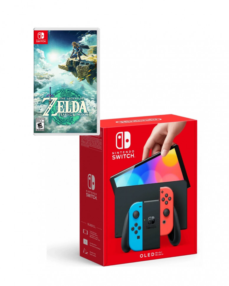 Игровая консоль Nintendo Switch OLED+The Legend of Zelda: Tears of the ...
