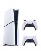 Приставка Sony Playstation 5 slim 1 Tb+2-ой геймпад Приставка Sony Playstation 5 slim 1 Tb+2-ой геймпад