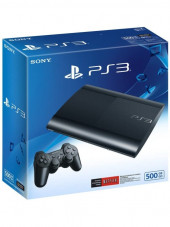 Игровая приставка Sony PlayStation 3 Super Slim 500 ГБ, черный Игровая приставка Sony PlayStation 3 Super Slim 500 ГБ, черный