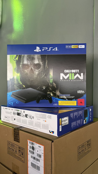 Игровая приставка Sony PlayStation 4 Slim 500 ГБ + Call of Duty Modern Warfare II Игровая приставка Sony PlayStation 4 Slim 500 ГБ + Call of Duty Modern Warfare II