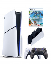 Приставка Sony Playstation 5 slim 1 Tb+2-ой геймпад(Camo)+зарядное+Хорайзен Приставка Sony Playstation 5 slim 1 Tb+2-ой геймпад(Camo)+зарядное+Хорайзен