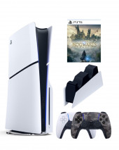 Приставка Sony Playstation 5 slim 1 Tb+2-ой геймпад(Camo)+зарядное+Хогартс Приставка Sony Playstation 5 slim 1 Tb+2-ой геймпад(Camo)+зарядное+Хогартс