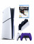 Приставка Sony Playstation 5 slim 1 Tb+2-ой геймпад(пурпурный)+зарядное+NHL25