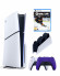 Приставка Sony Playstation 5 slim 1 Tb+2-ой геймпад(пурпурный)+зарядное+NHL25