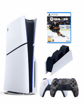 Приставка Sony Playstation 5 slim 1 Tb+2-ой геймпад(camo)+зарядное+NHL25
