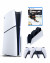 Приставка Sony Playstation 5 slim 1 Tb+2-ой геймпад(белый)+зарядное+NHL25