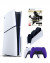 Приставка Sony Playstation 5 slim 1 Tb+2-ой геймпад(пурпурный)+зарядное+Призрак Цусимы