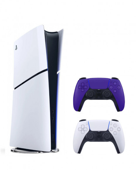 Игровая консоль Sony PlayStation 5 Slim Digital(без дисковода), с 2-м геймпадом(Purple)