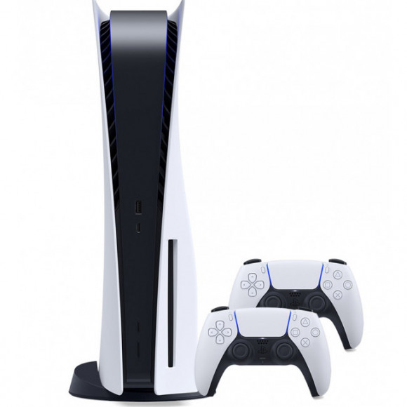 Игровая приставка PlayStation 5 825Gb (3-ревизия) белая (с дисководом)+God of War Ragnarok+2-ой геймпад+зарядная станция Игровая приставка PlayStation 5 825Gb (3-ревизия) белая (с дисководом)+God of War Ragnarok+2-ой геймпад+зарядная станция
