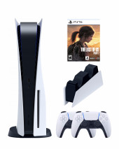 Игровая приставка Sony PlayStation 5 (3-ревизия)+2-й геймпад+ДОК-станция+The Last of Us Part I(диск) Игровая приставка Sony PlayStation 5 (3-ревизия)+2-й геймпад+ДОК-станция+The Last of Us Part I(диск)